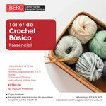 Taller de Crochet - ¡Ven a aprender y pasar el rato tejiendo! — Impartido en Ibero Torreón (01 de octubre al 12 de noviembre del 2022). Taller de Crochet - ¡Ven a aprender y pasar el rato tejiendo! — Impartido en Ibero Torreón (01 de octubre al 12 de noviembre del 2022).